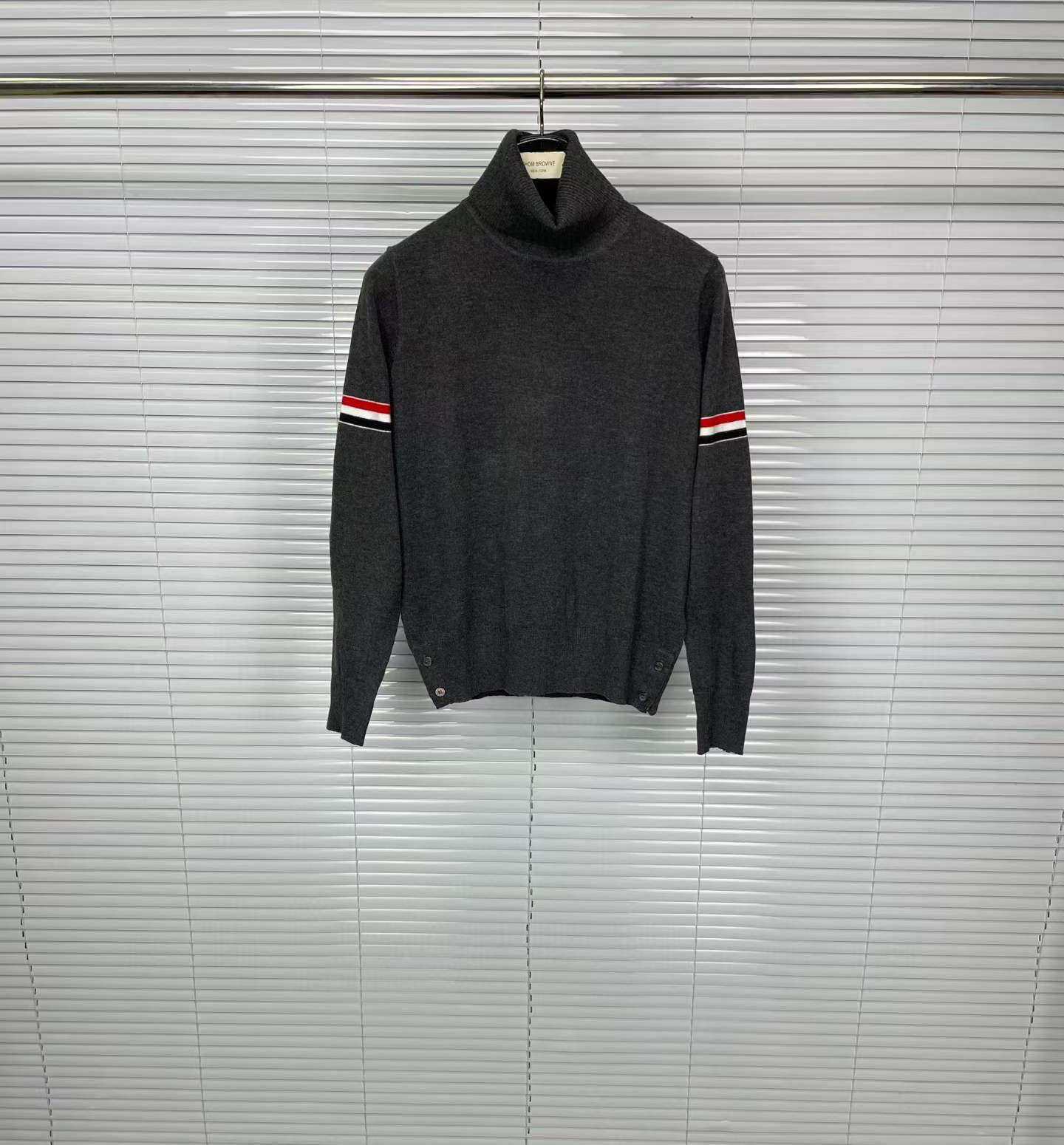 Thom Browne fine merino wool turtleneck sweater