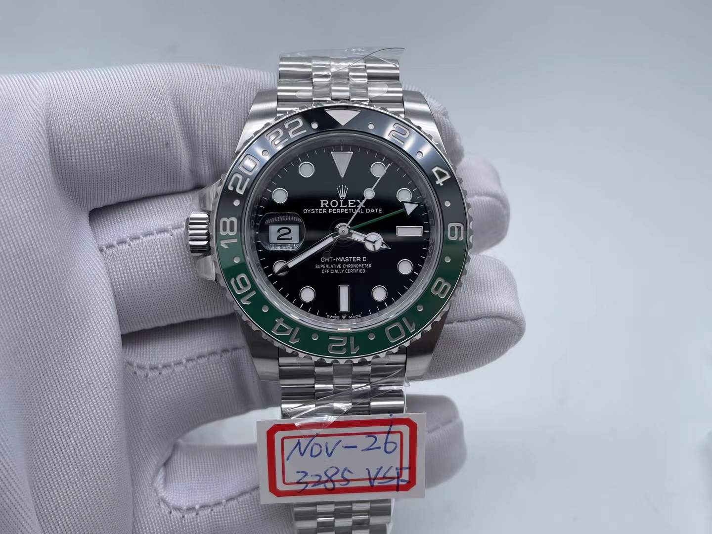 ROLGMT0352 - GMT II 126720VTNR 904L Jub SS/SS Blk VSF DD3285 $608