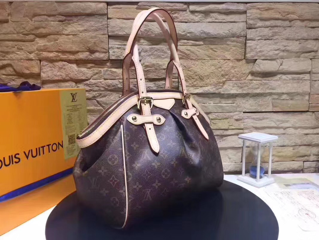 LV Tivoli GM bag in the signature Monogram canvas