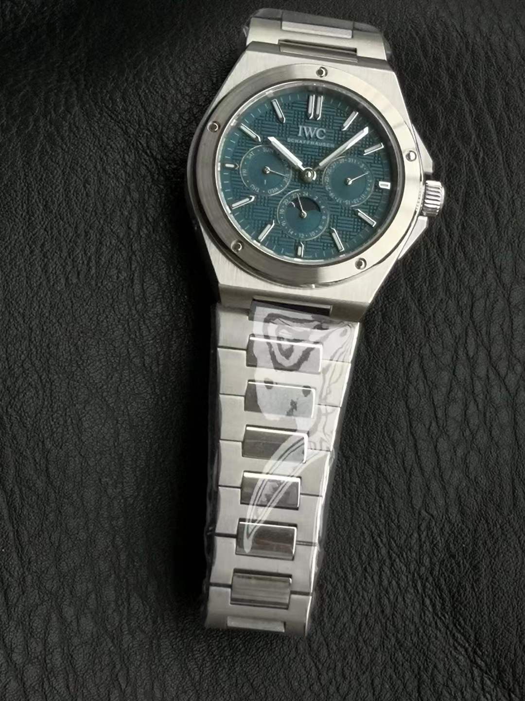 IWC Schaffhausen Stainless Steel Ingenieur Automatic Perpetual Calendar Watch 41.6mm