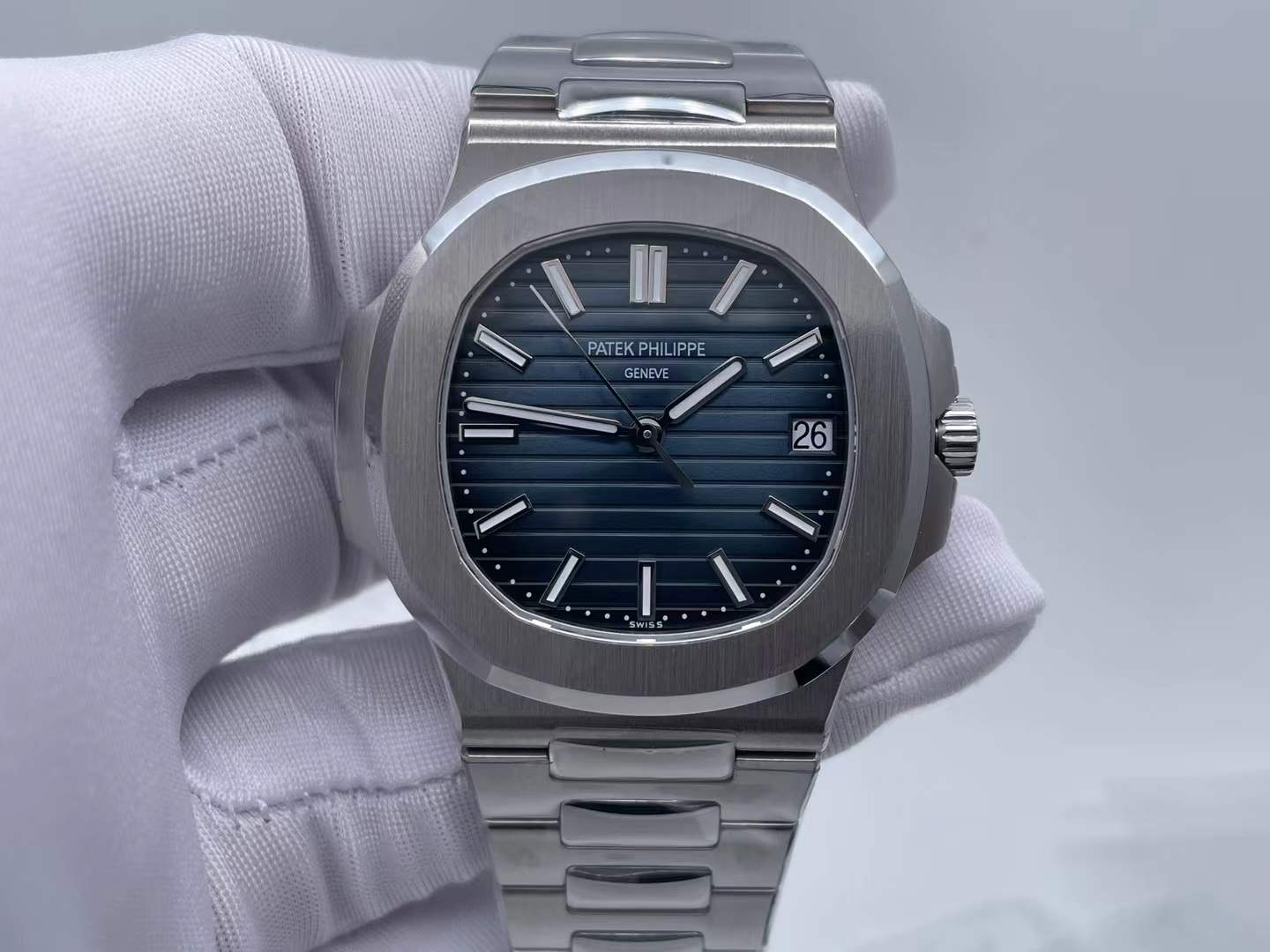 Patek Philippe Nautilus in stainless steel