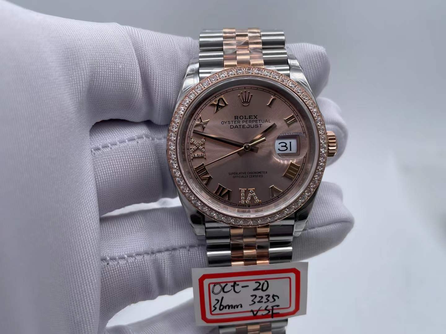 RDJ0464A - DJ 36mm Jub Dia 904L RG/SS RG/Rm VSF VS3235 $528