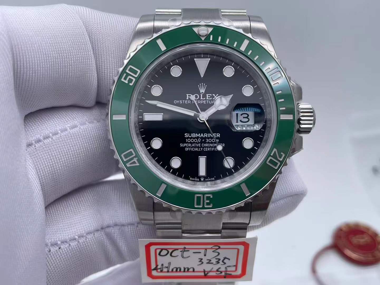 ROLSUB0343B - Submariner 126610LV 41mm 904L SS/SS Blk VSF VS3235 $538