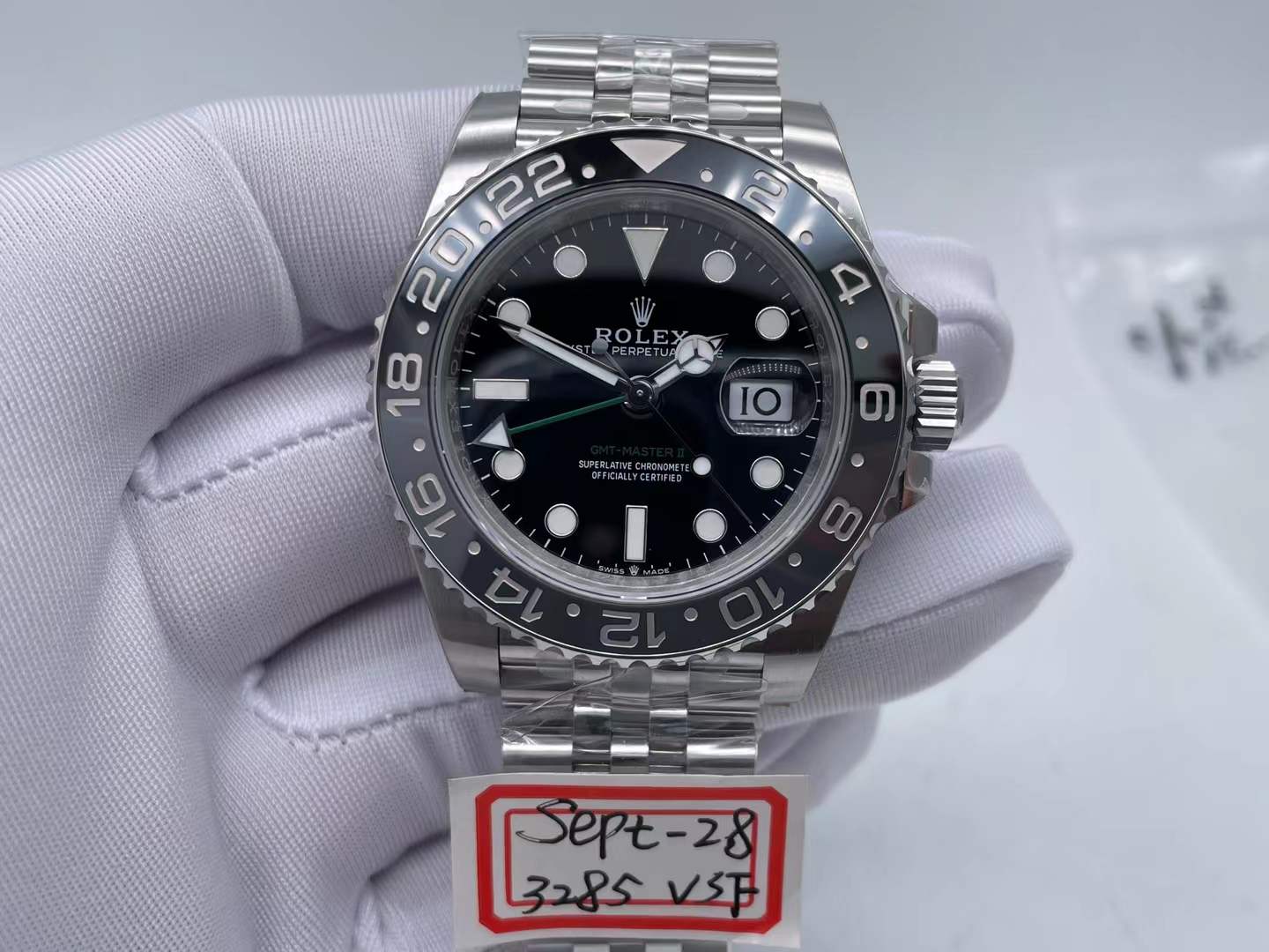 ROLGMT0356 - GMT II 126710GRNR Jub SS/SS Blk VSF DD3285 $588