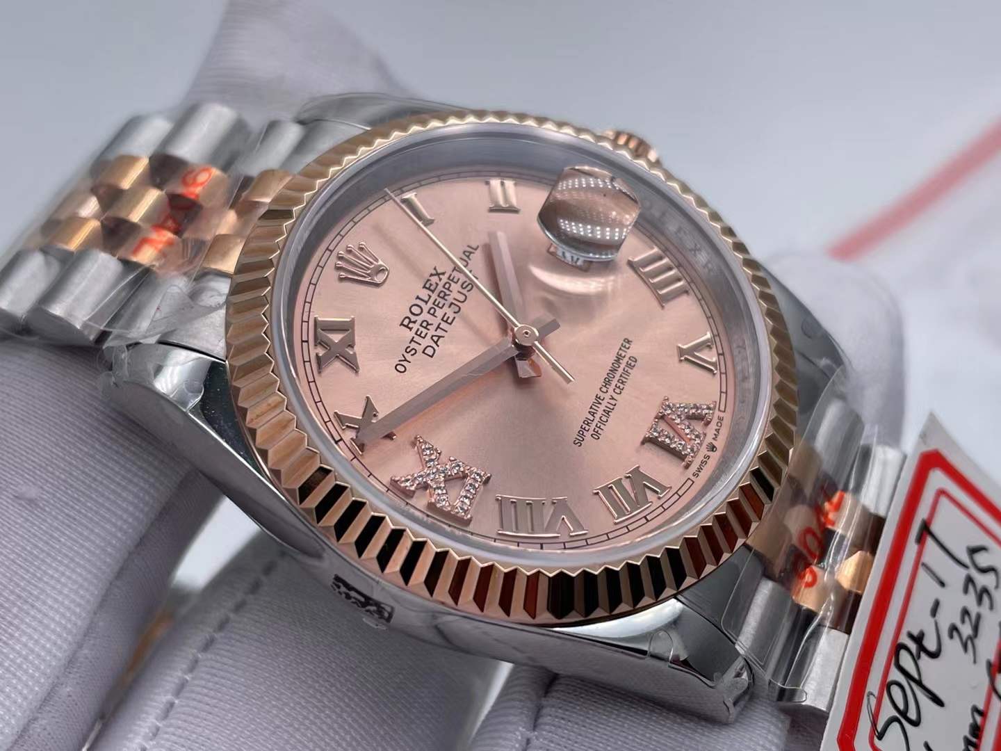 RDJ0419D - DJ 36mm Jub Flt 904 RG/SS RG/Rmn/Dia GMF V2 VR3235 $448