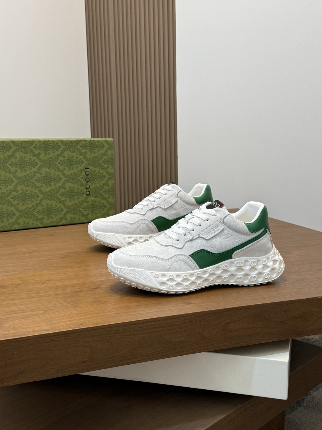 Gucci Ace low-top sneaker in white leather