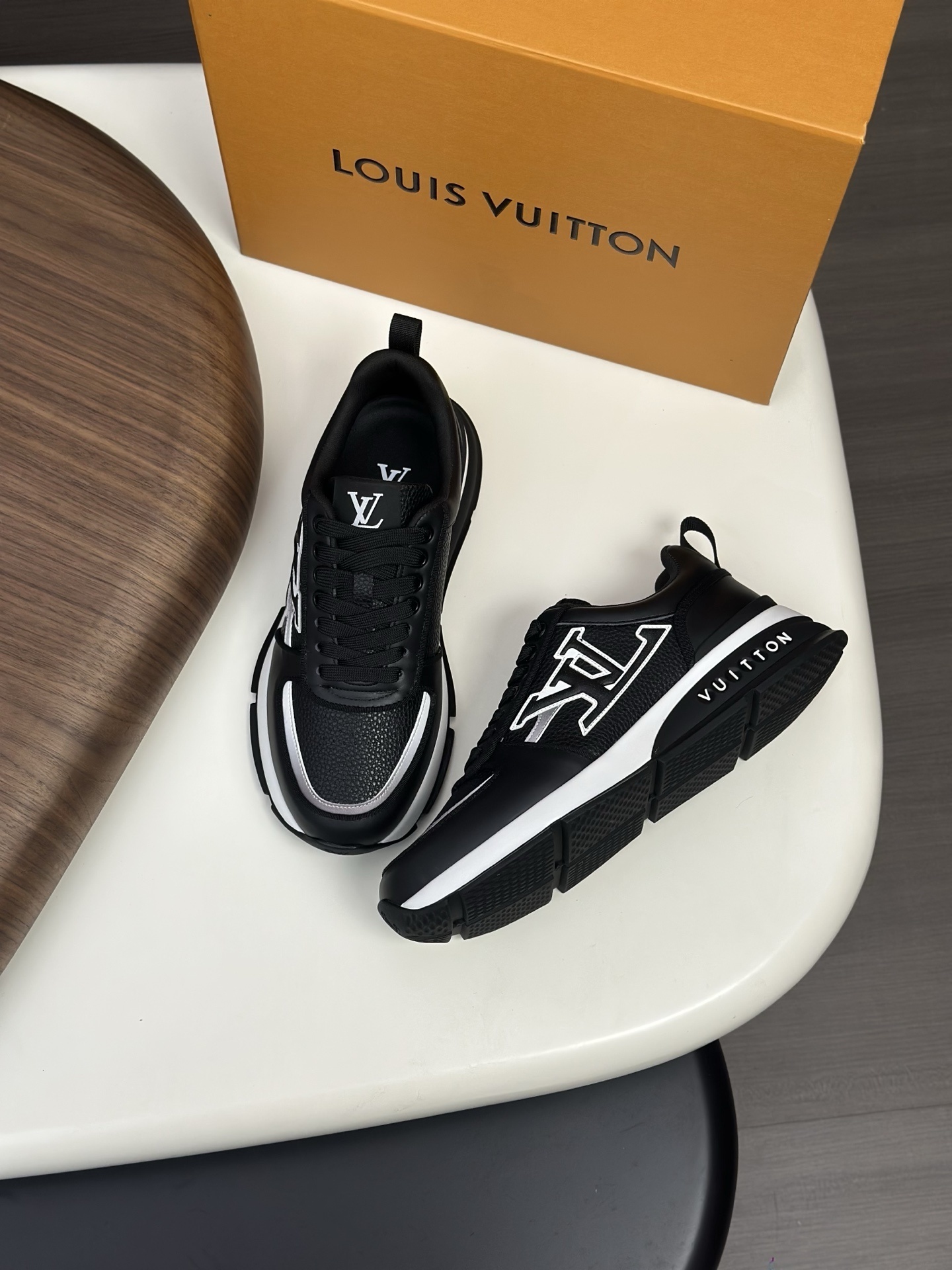 LV Run Away sneakers black