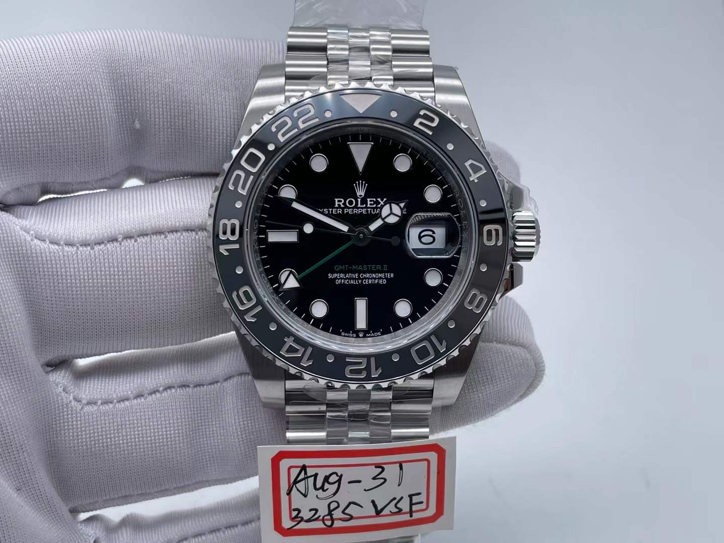 ROLGMT0356 - GMT II 126710GRNR Jub SS/SS Blk VSF DD3285 $588