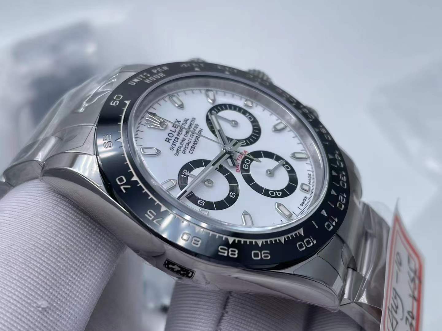 VSF Daytona 126500 Cer/SS White 4130