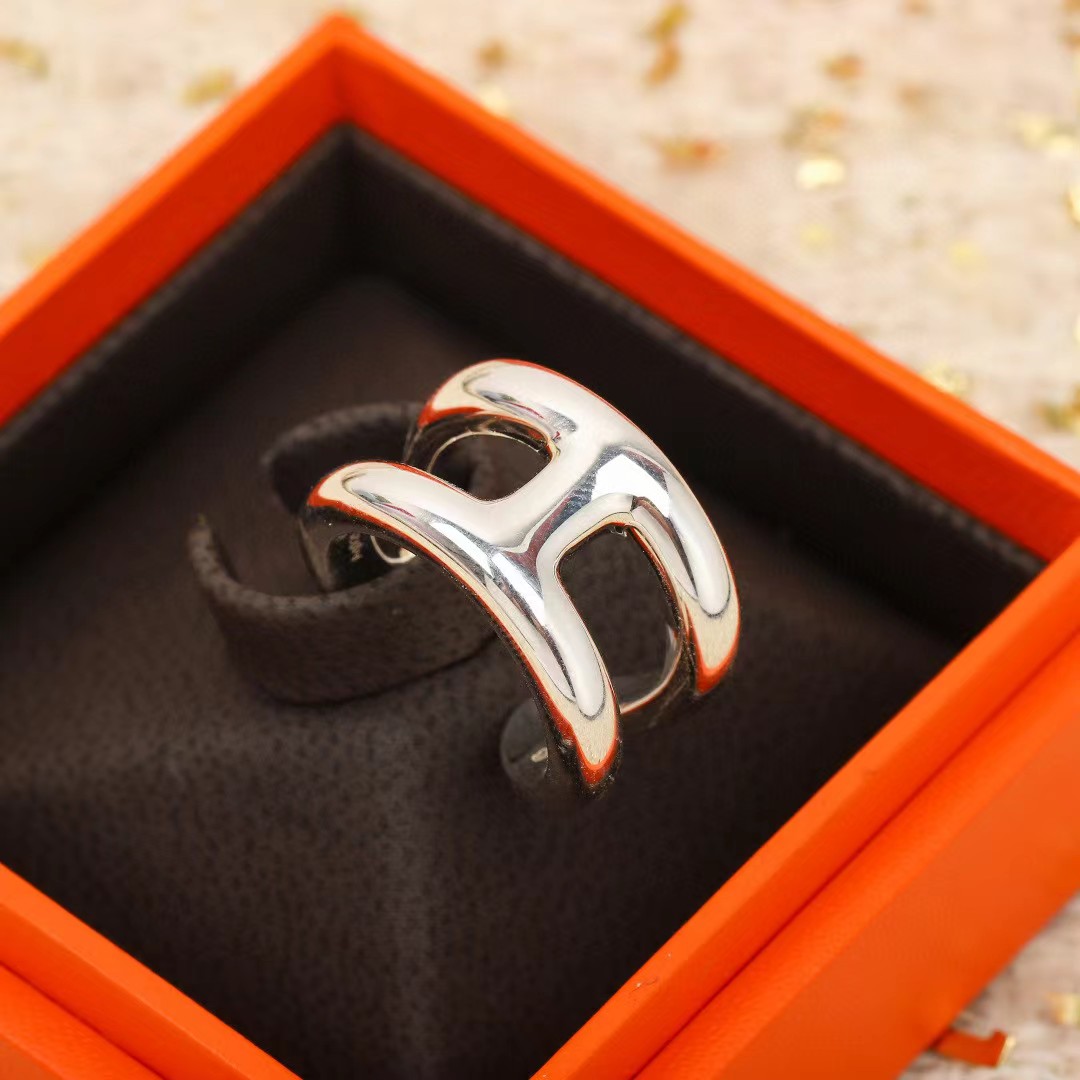 Hermès Osmose ring in sterling silver