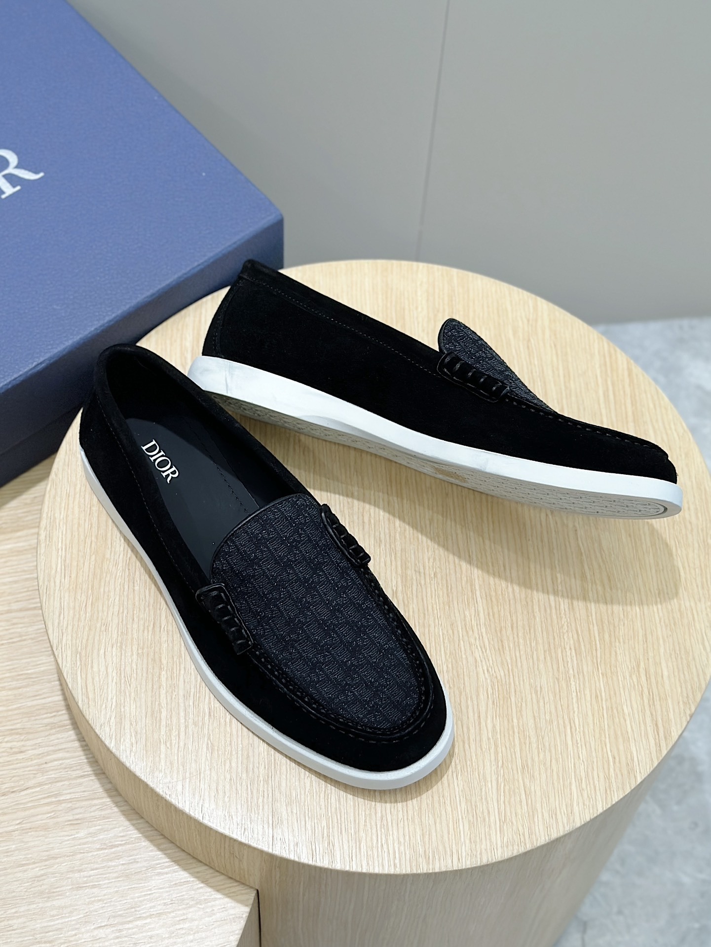 Dior Granville loafers black