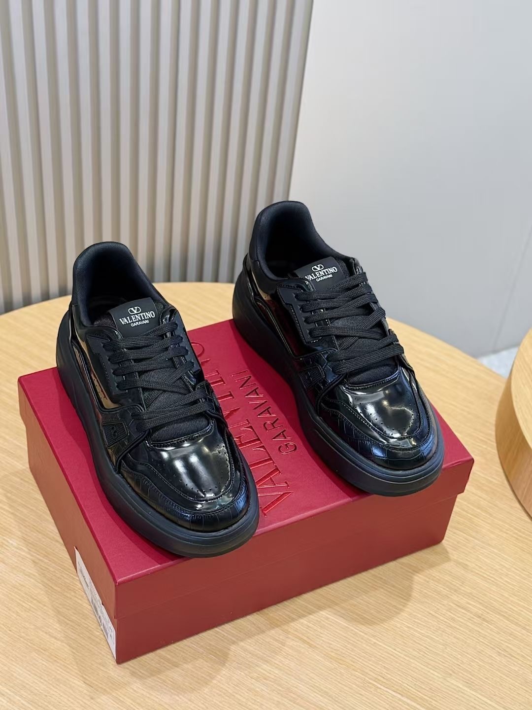 Valentino Garavani sneakers in black leather