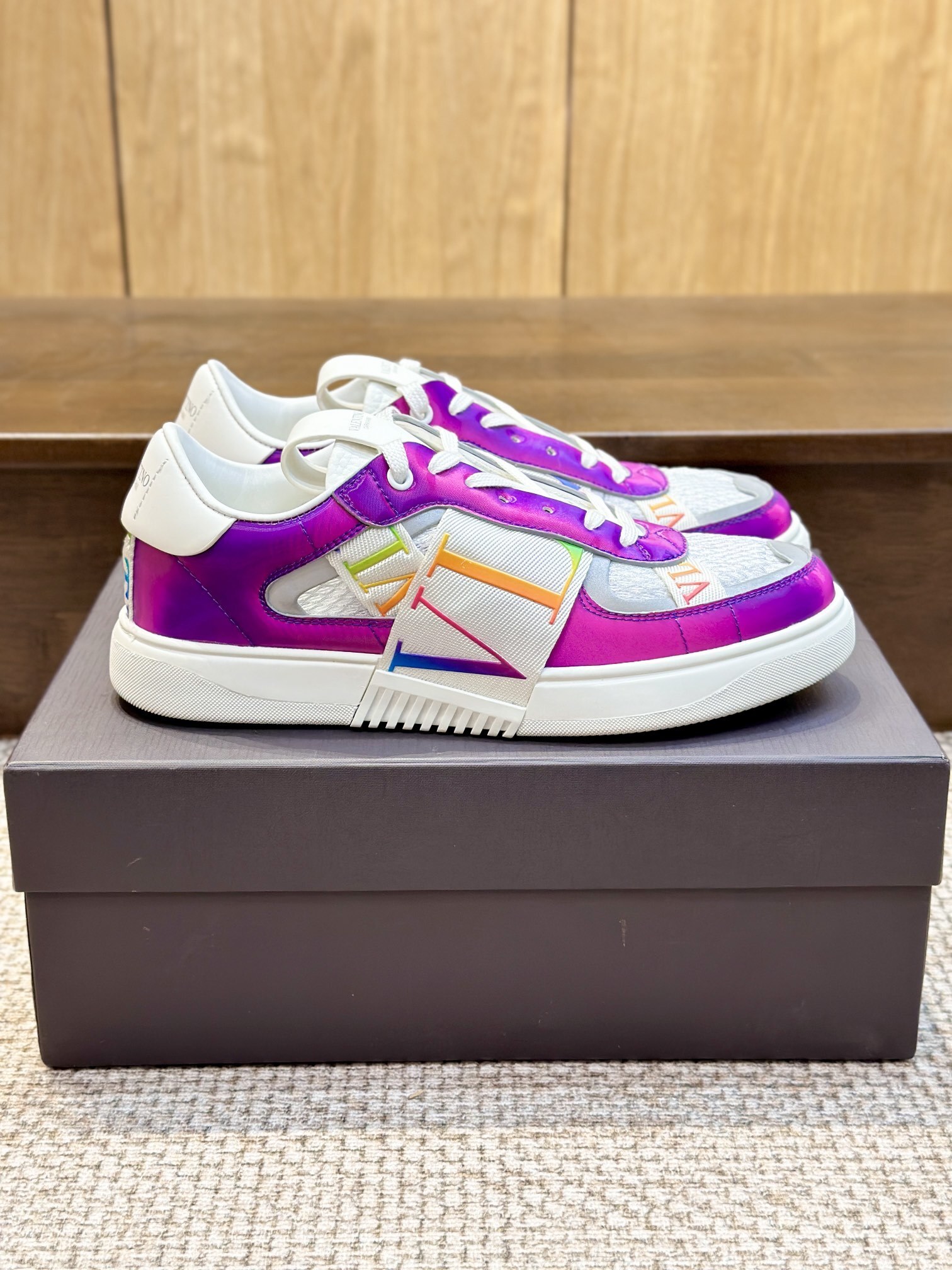 Valentino Garavani VL7N sneakers in a multicoloured pattern