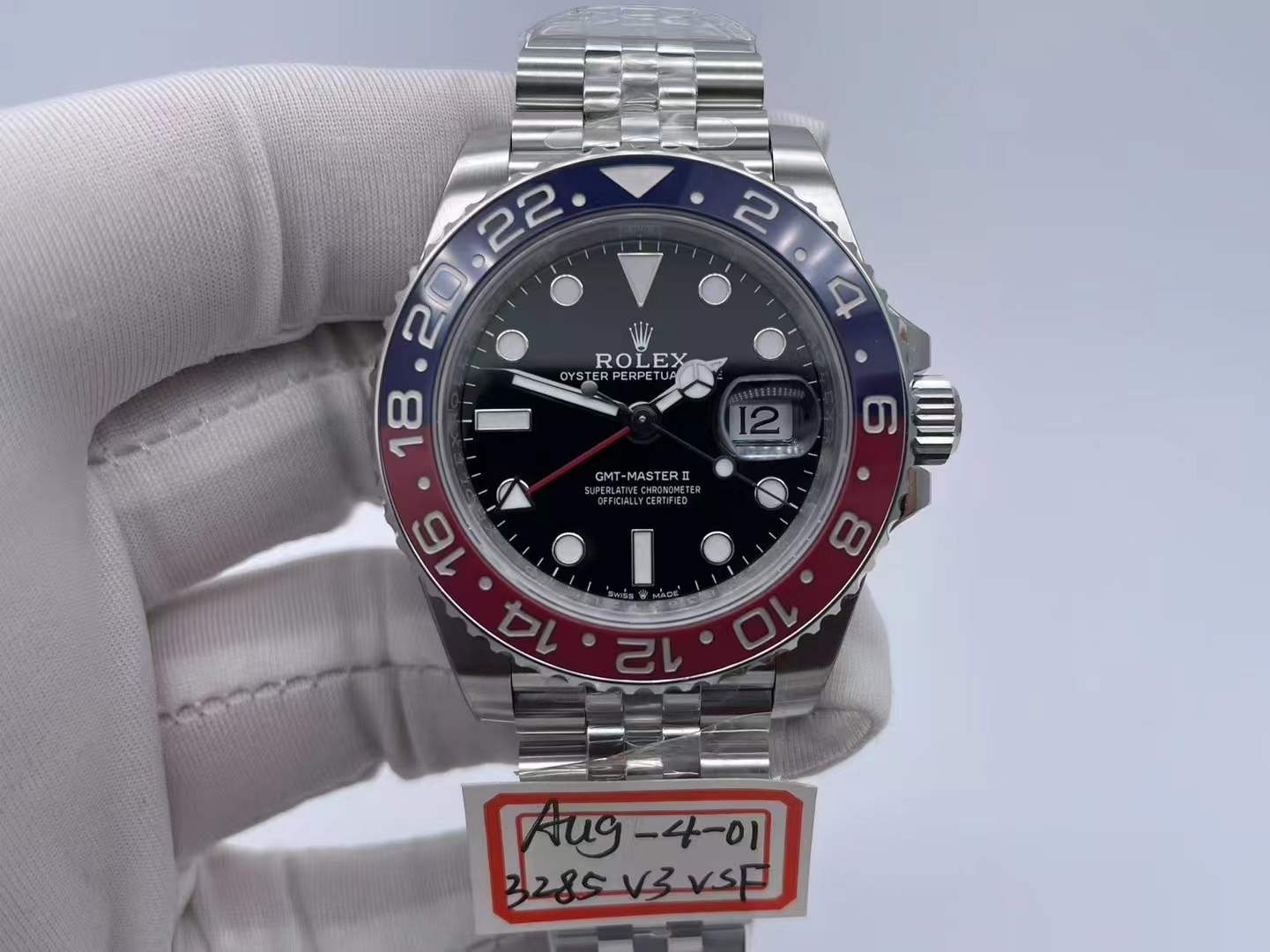 ROLGMT0370 - GMT II 126710BLRO Pepsi Jub SS/SS VSF V2 DD3285 $618.00