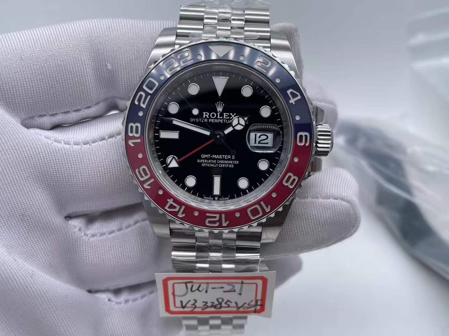 ROLGMT0351 - GMT II 126710BLRO Pepsi Jub SS/SS VSF V3 DD3285 $658