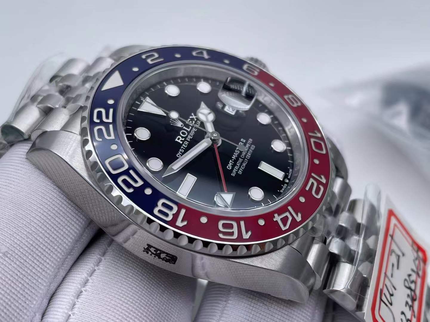 ROLGMT0351 - GMT II 126710BLRO Pepsi Jub SS/SS VSF V3 DD3285 $658