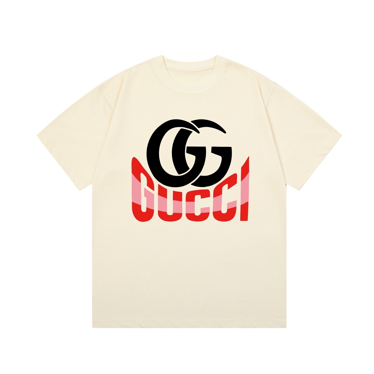 Gucci cotton-jersey T-shirt in beige