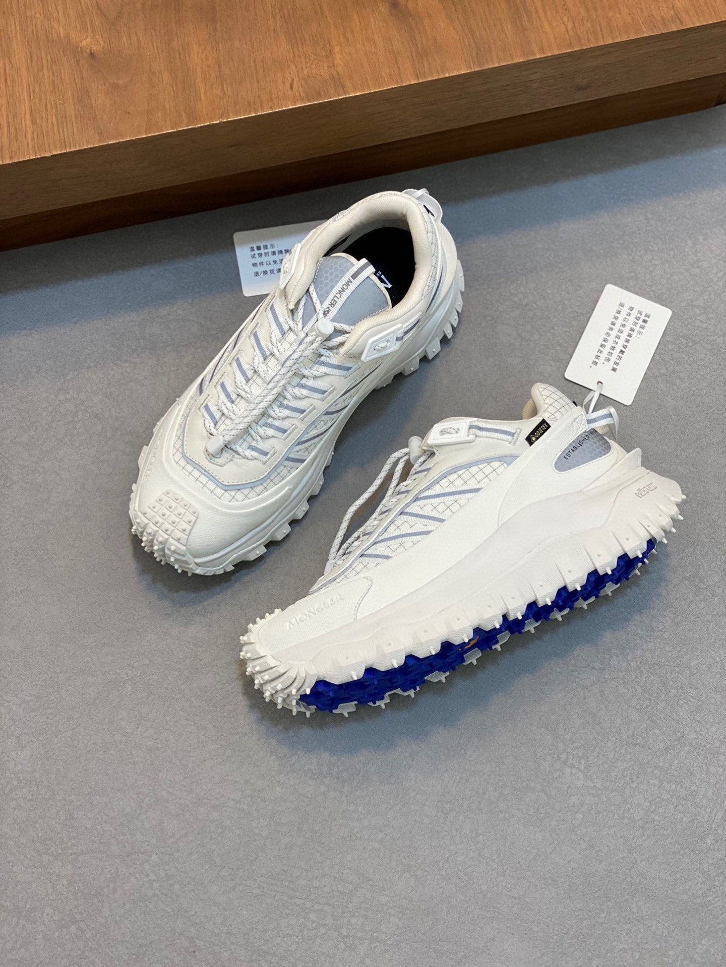 Moncler Trailgrip GTX sneakers in white