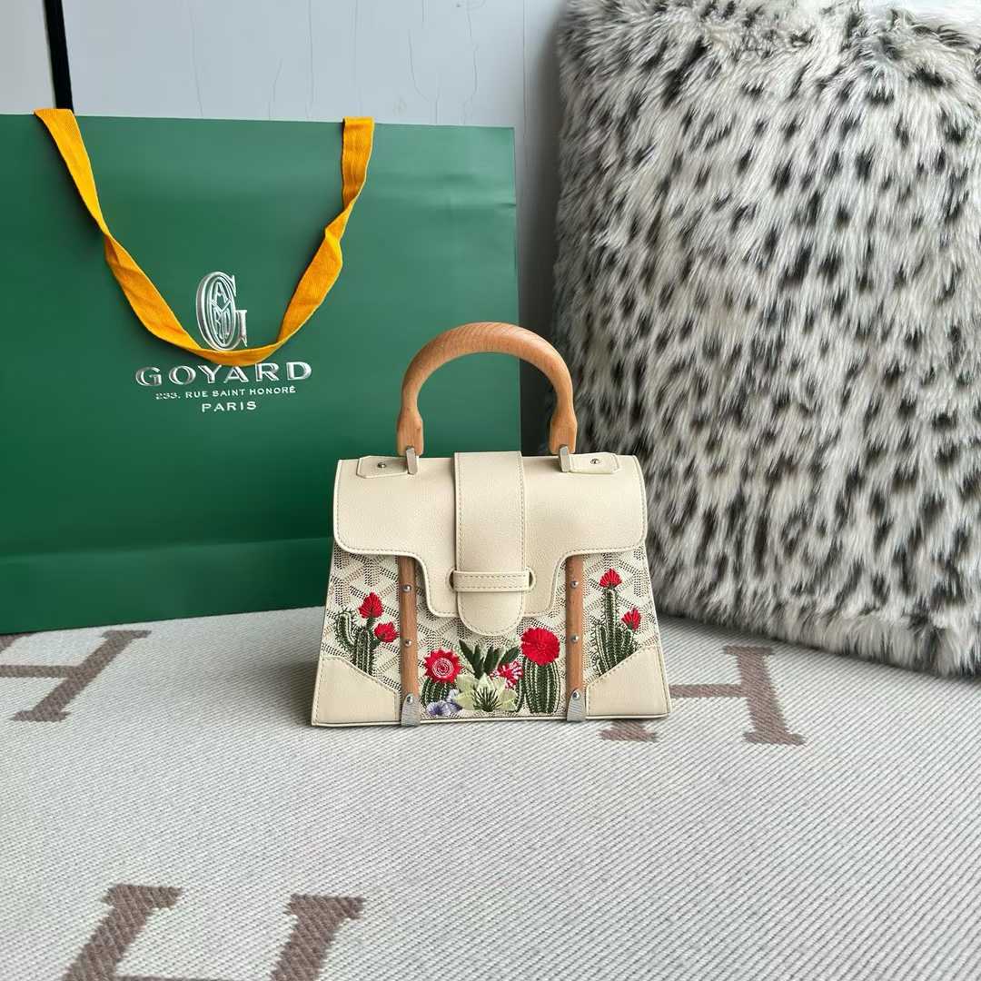 Goyard Saïgon Structuré Mini Bag Cactus Embroidery limited edition