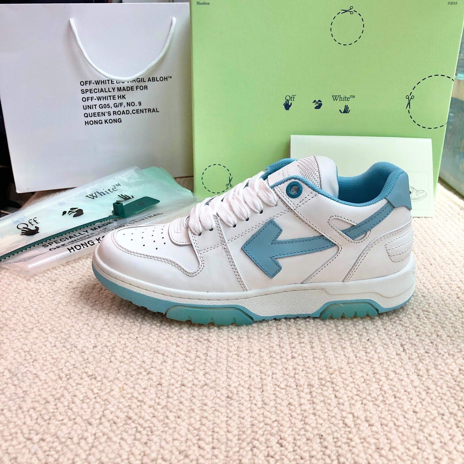 Off-White Out of Office 'White Light Blue' sneaker