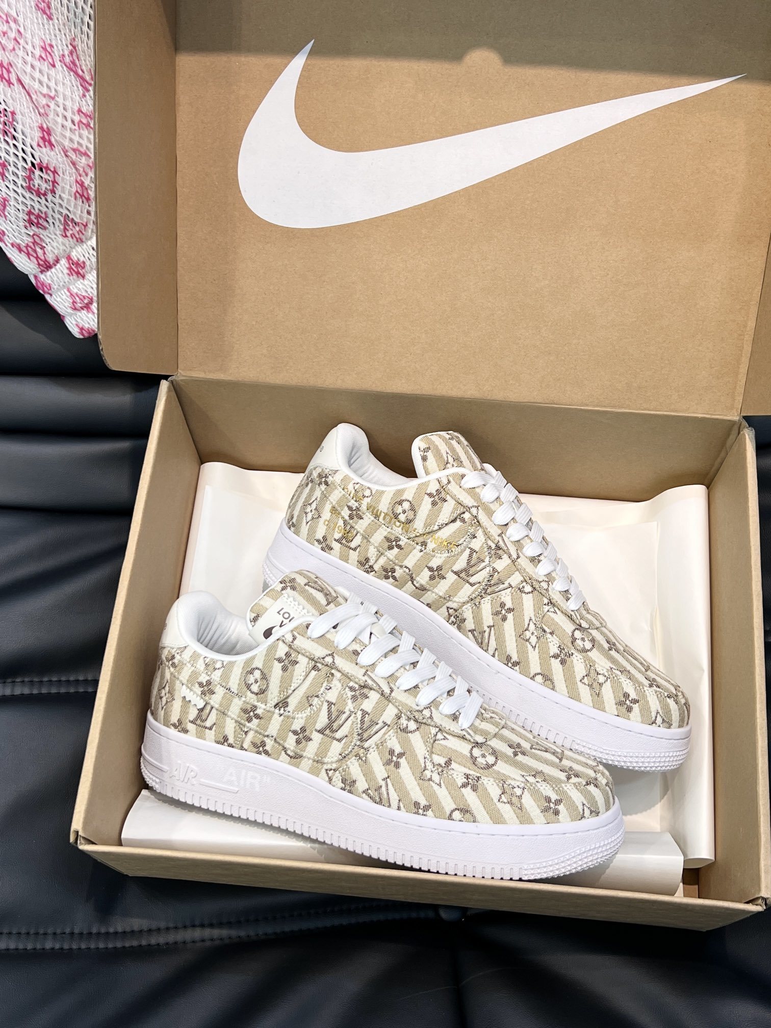 LV x Nike Air Force 1 Low sneakers