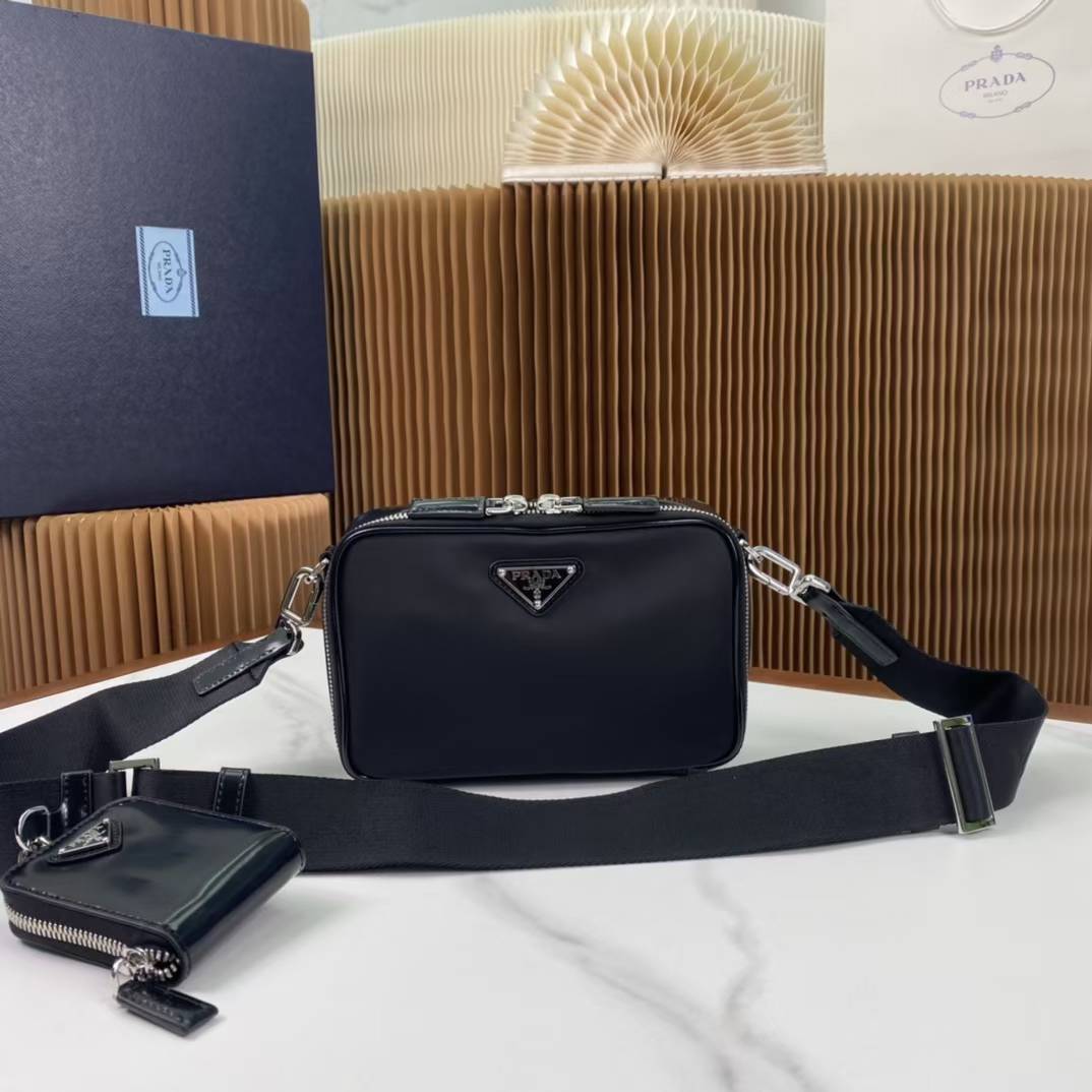 Prada Brique Saffiano leather cross-body bag