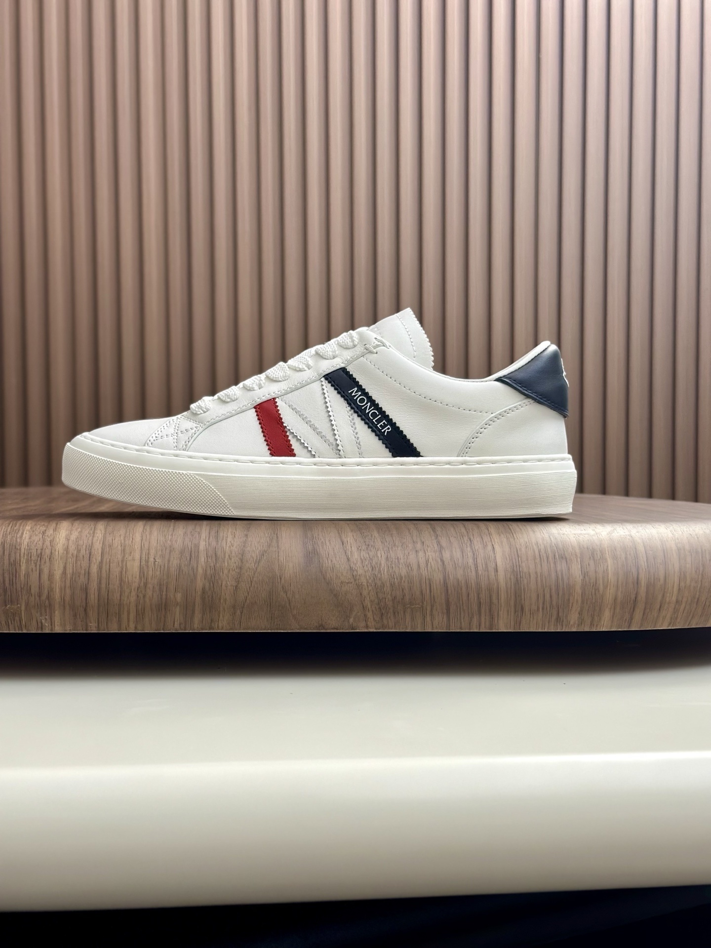 Moncler Monaco M low-top leather sneakers