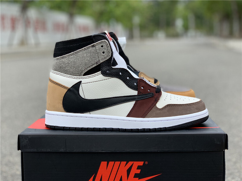 Nike Air Jordan 1 Retro High OG SP Travis Scott 'Mocha' sneaker