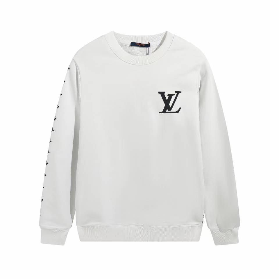 LV crewneck sweatshirt with a black
