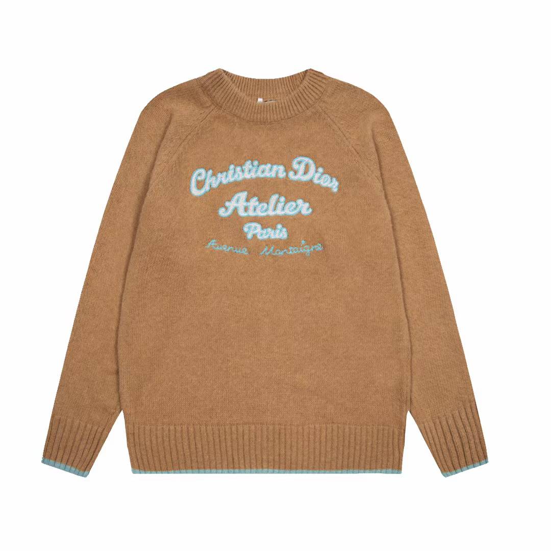 Dior "Christian Dior Atelier" wool knit pullover