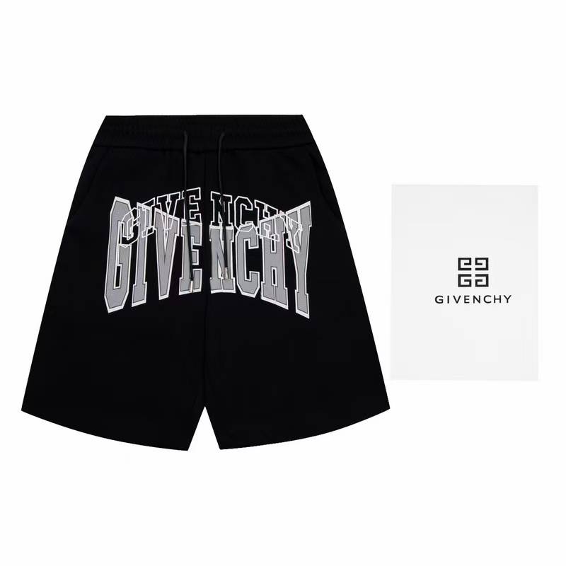 Givenchy Black Cotton Shorts