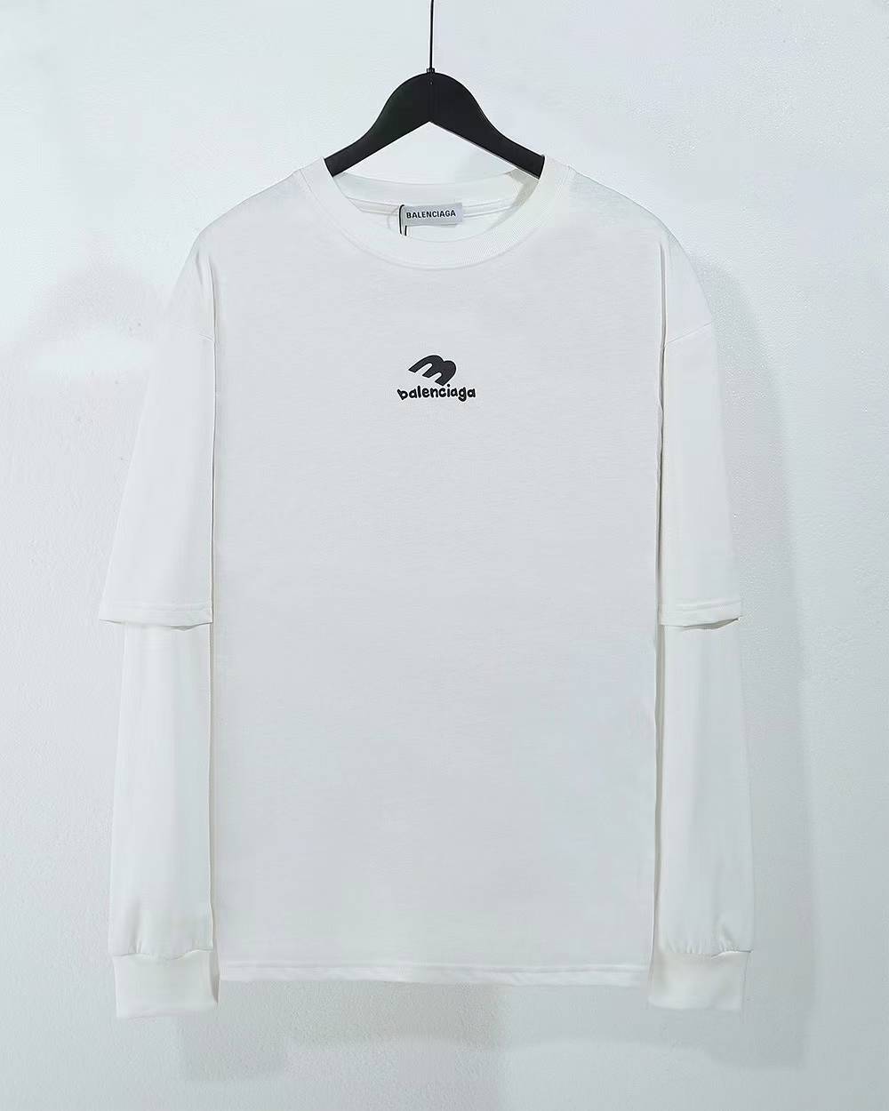 Balenciaga long-sleeved T-shirt White