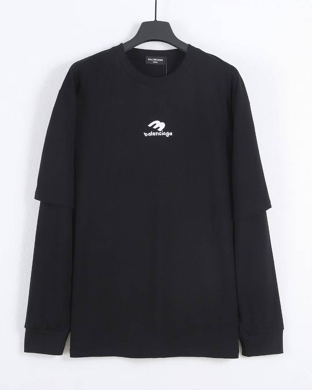 Balenciaga long-sleeve T-shirt Black
