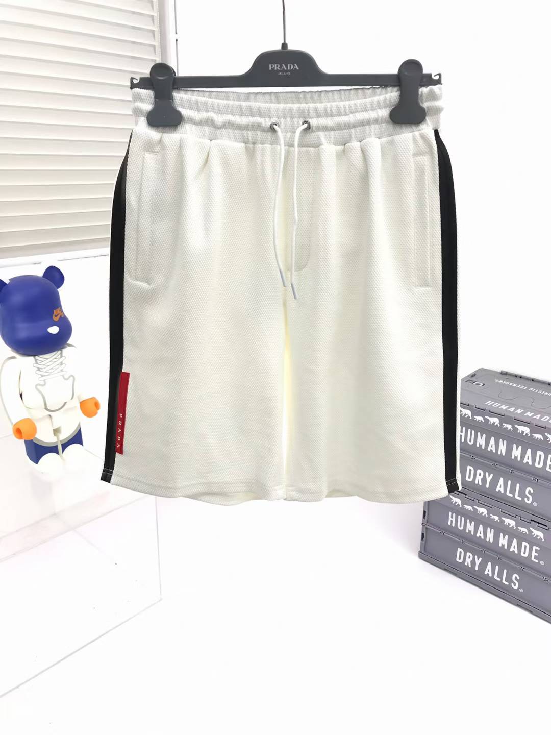 Prada Piqué Bermudas with tape