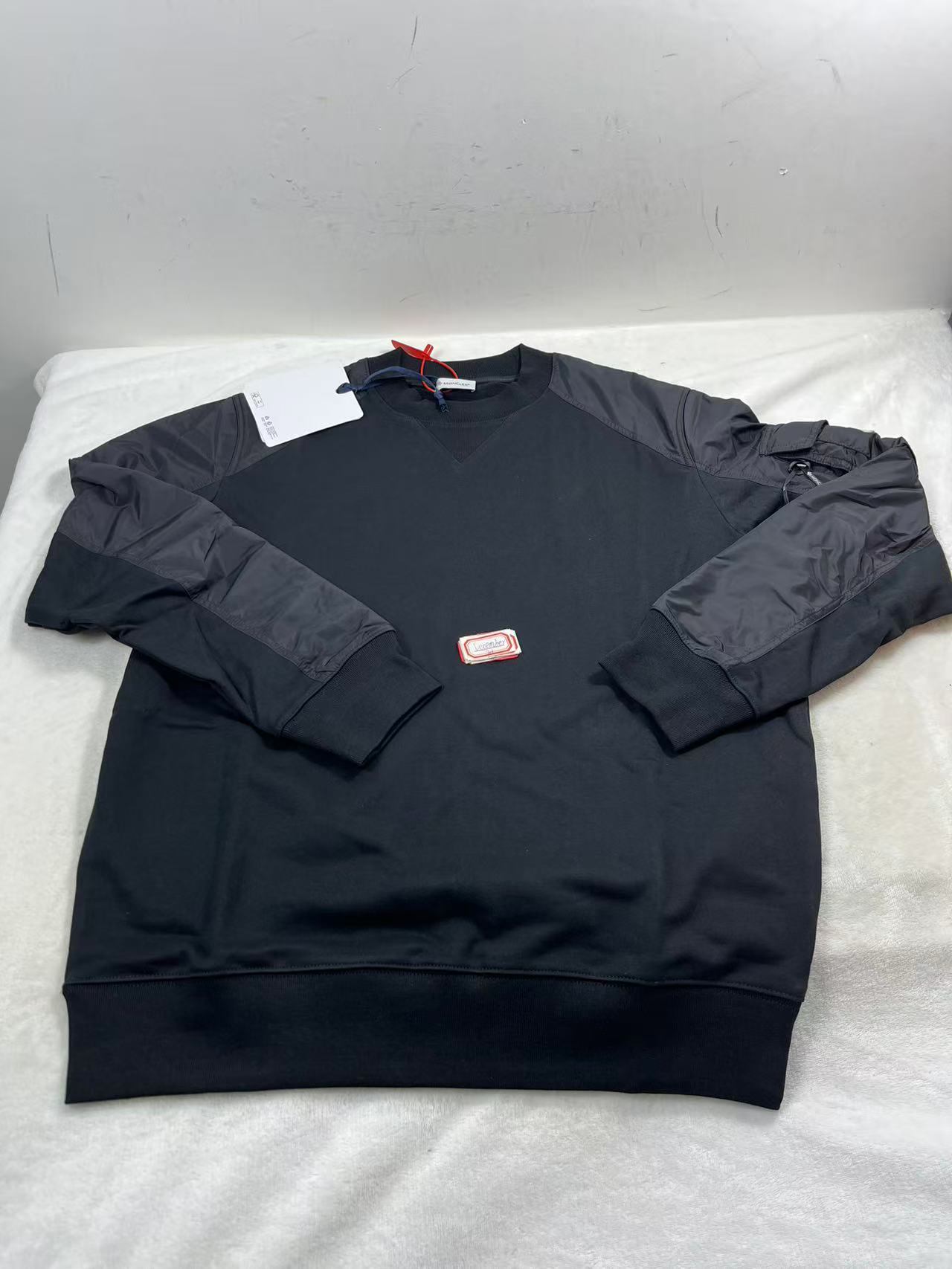 Moncler Cotton Blend Sweatshirt black