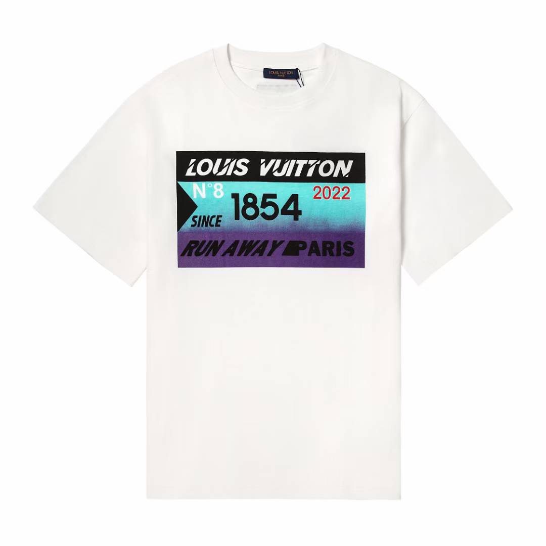 LV Summer Runaway men's T-shirt White