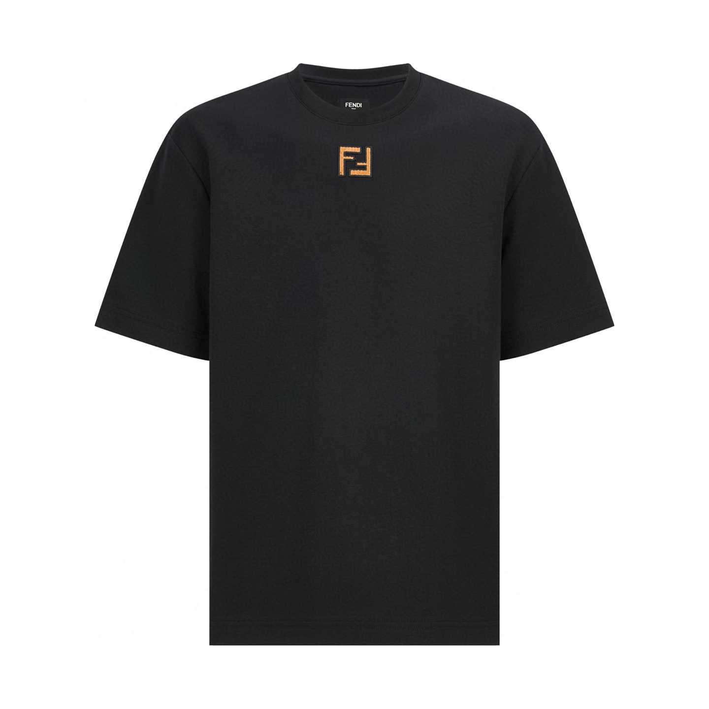 Fendi crew-neck cotton T-shirt