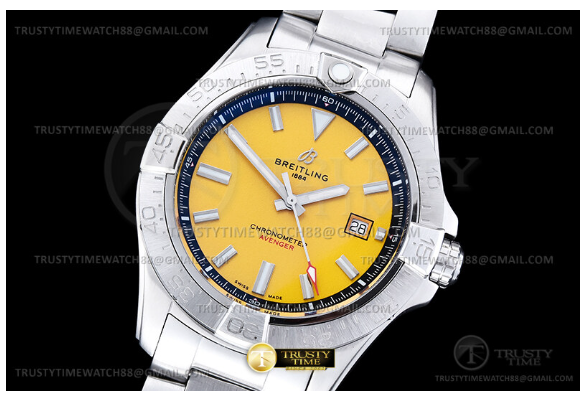 BSW0546B - Avenger 44mm SS/SS Yellow OXF A2824 $308
