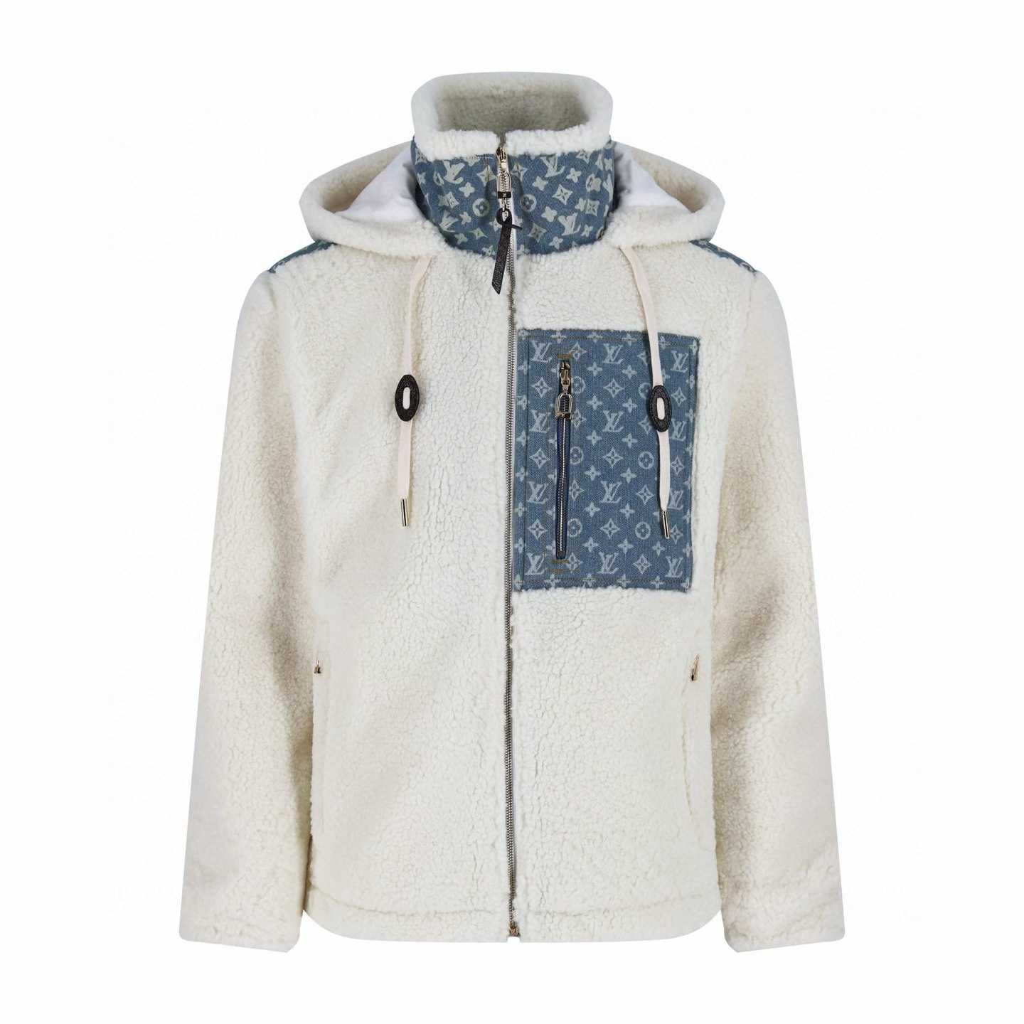 LV Monogram Accent Fleece Jacket
