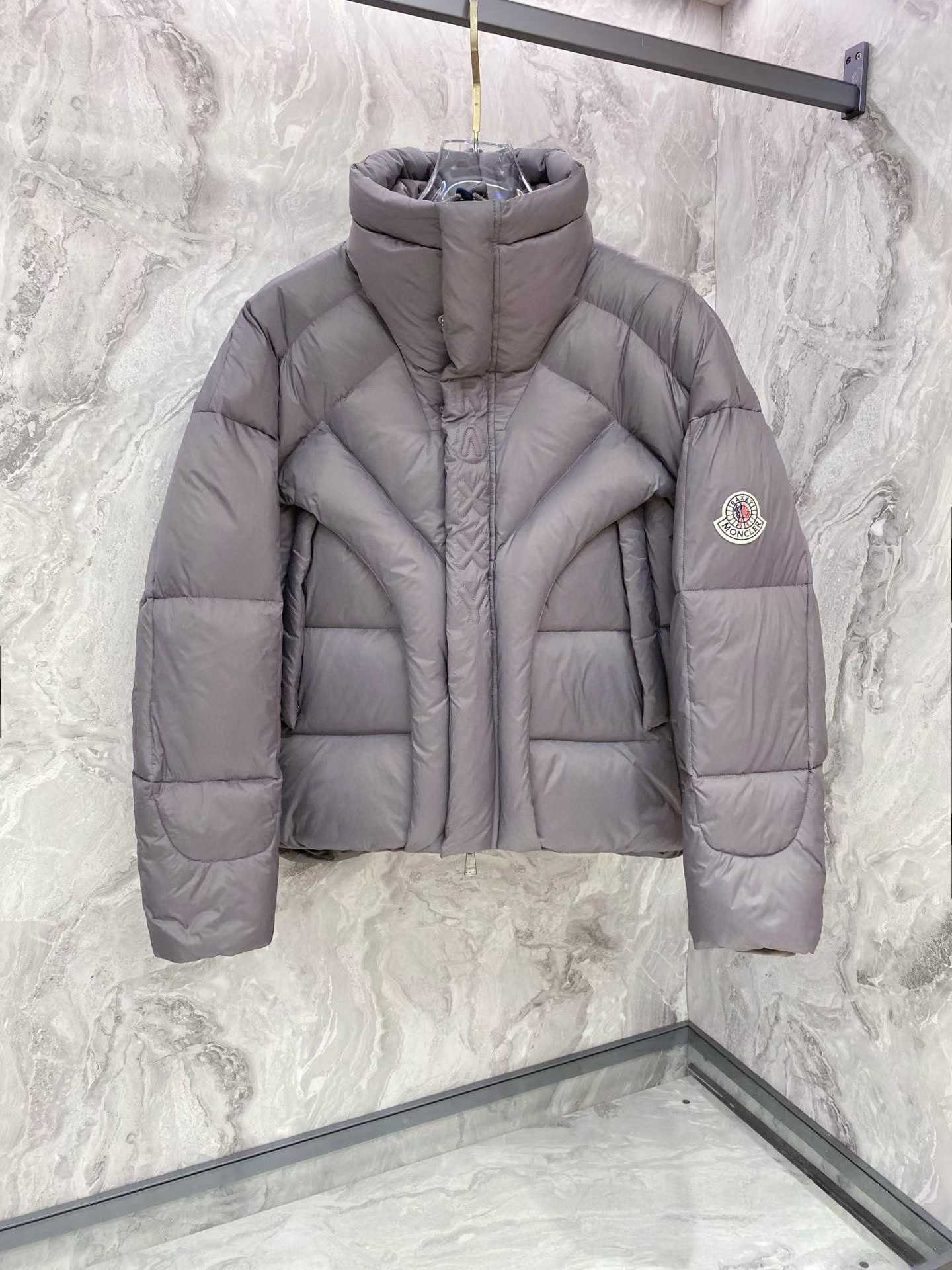 Moncler puffer jacket in gray
