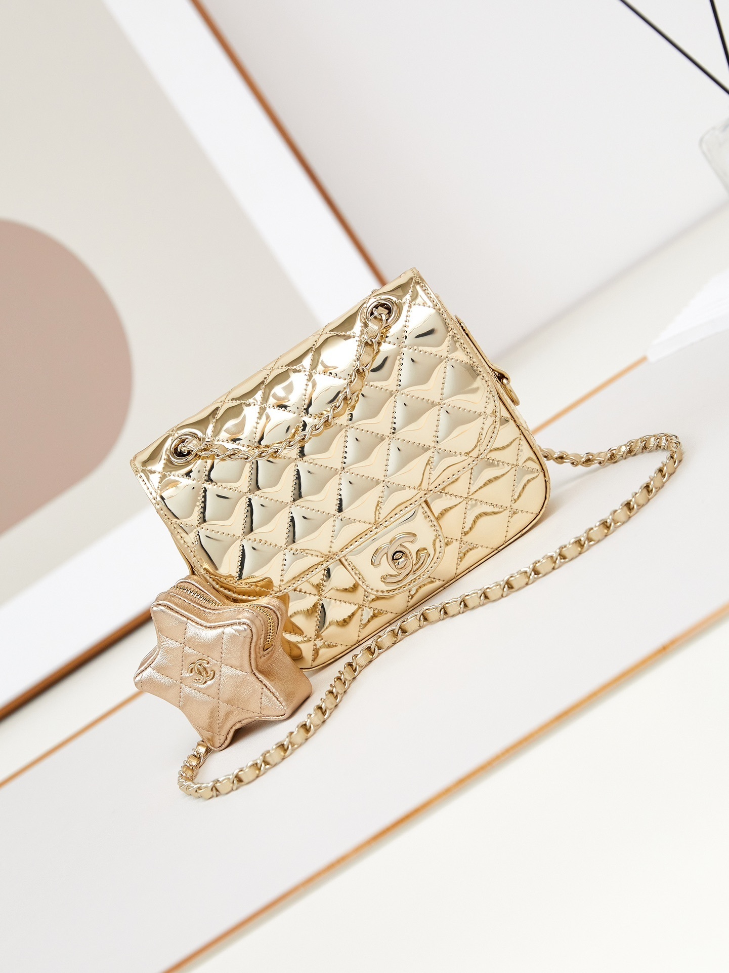 Chanel Hollywood Boulevard Flap Bag with a star coin purse