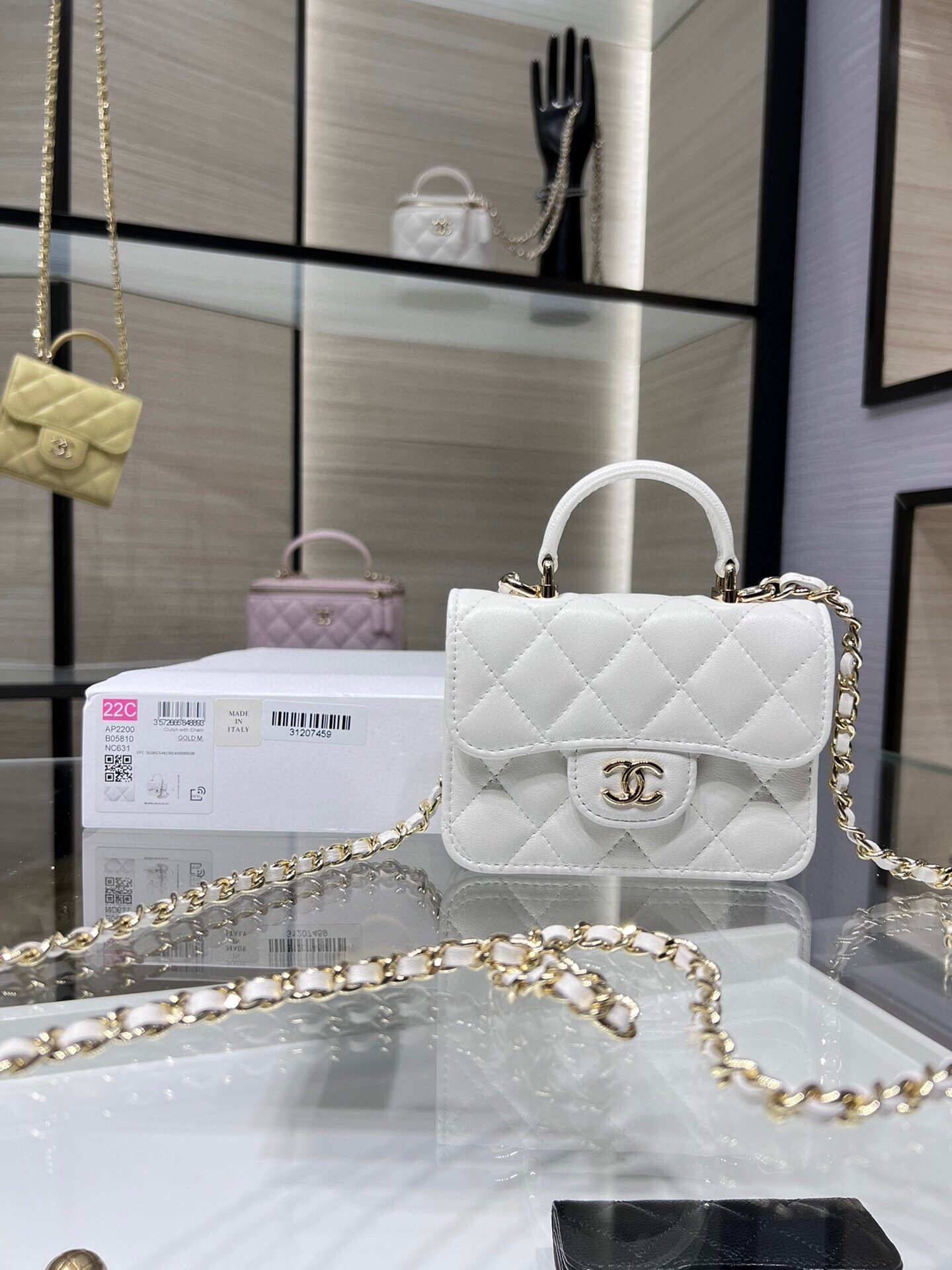 Chanel Mini Flap Bag with Top Handle