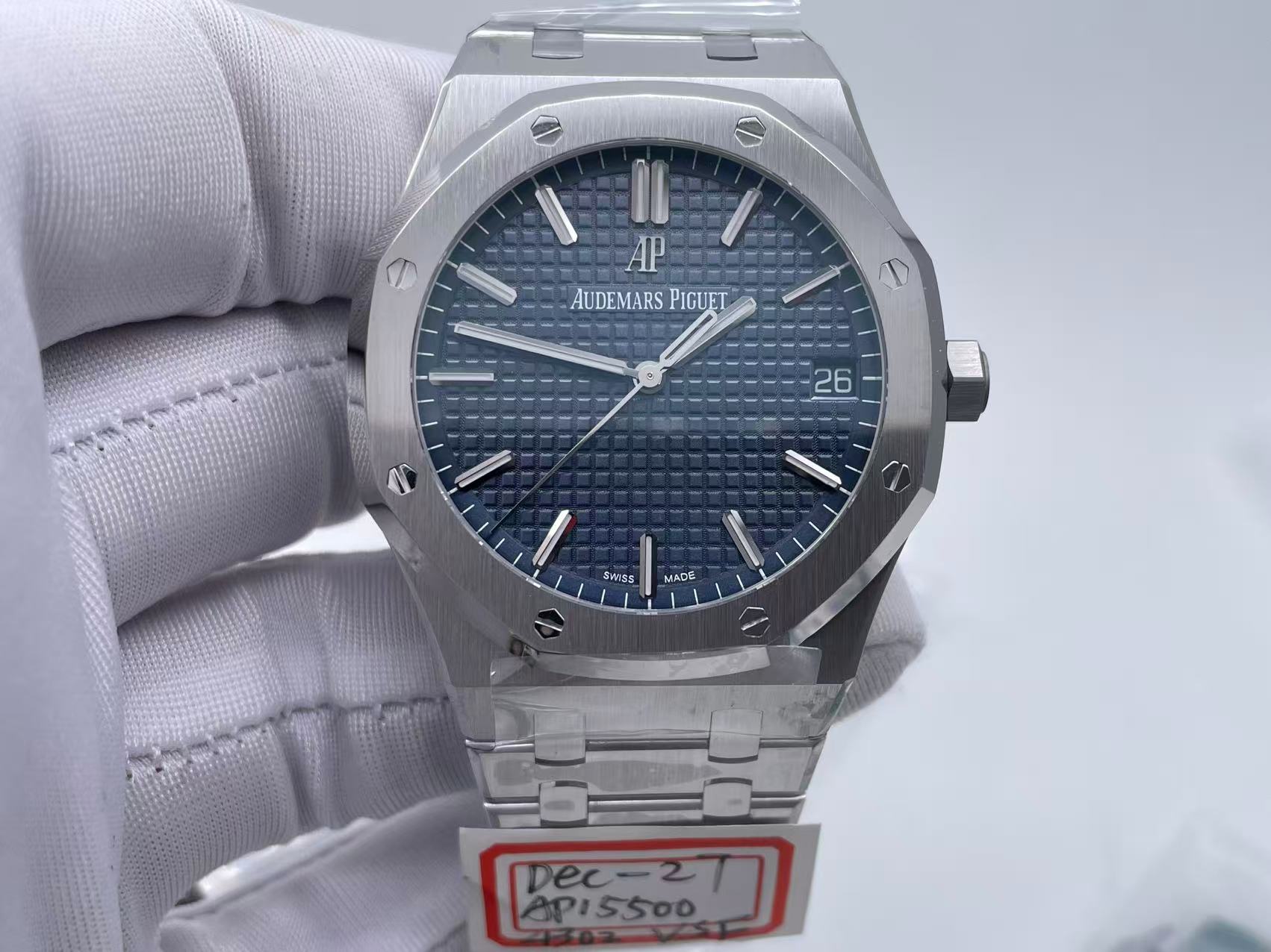 AP0936A - Royal Oak 41mm 15500 SS/SS Blue VSF DD4302 $498