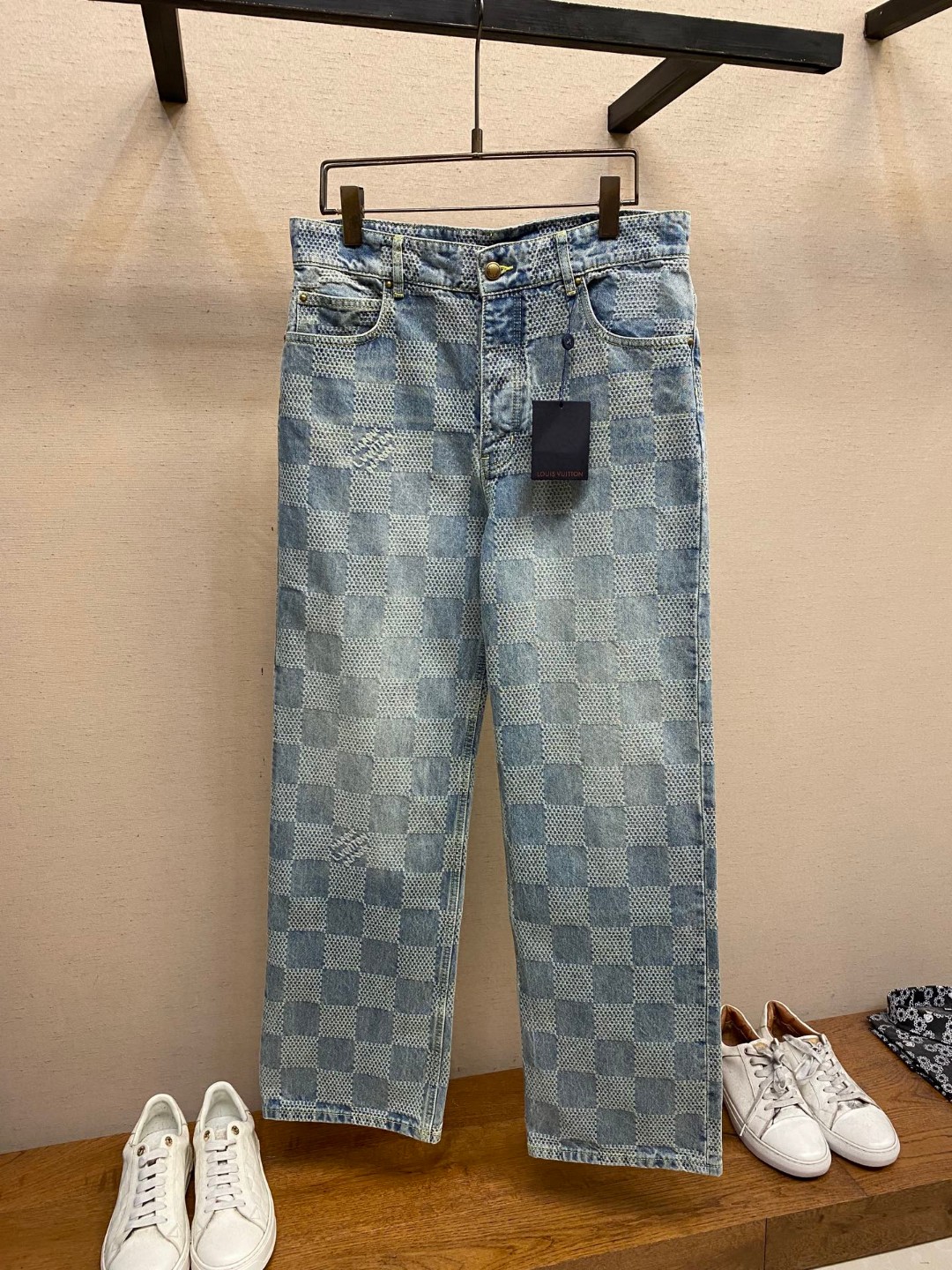 LV Damier Denim Jeans