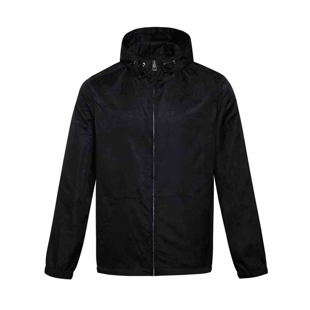 LV 1AGIPF Nylon Windbreaker Hoodie