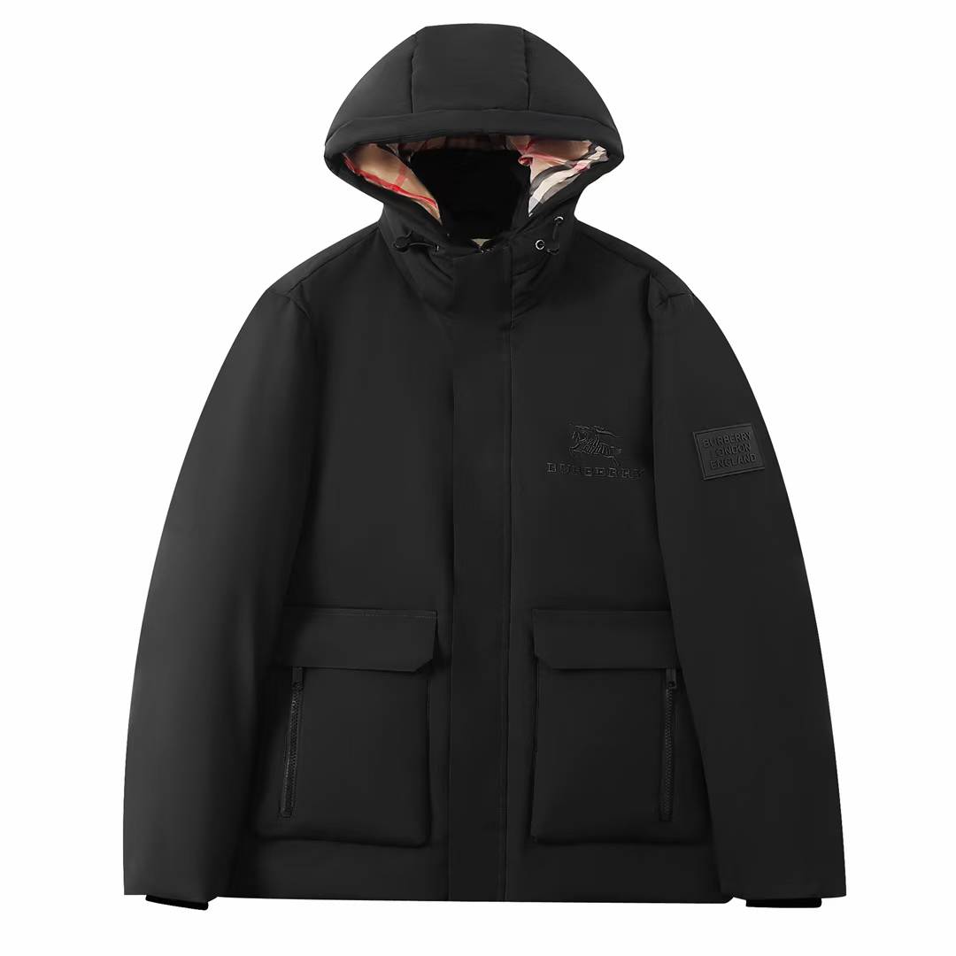 Burberry hooded puffer jacket