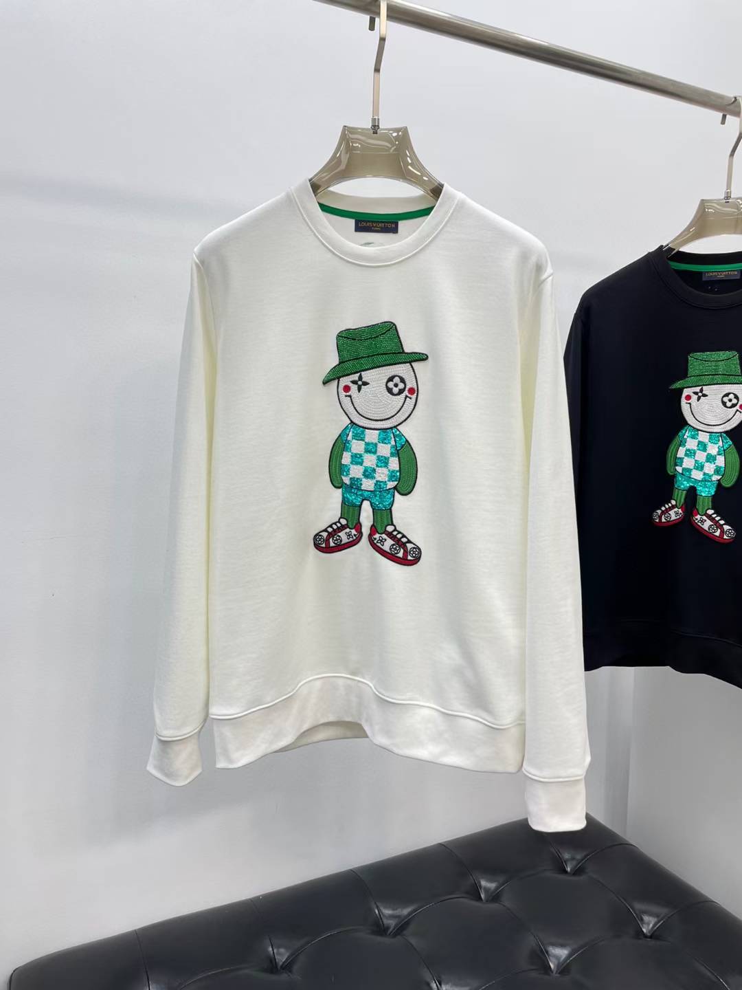 LV Embroidered Sweatshirt