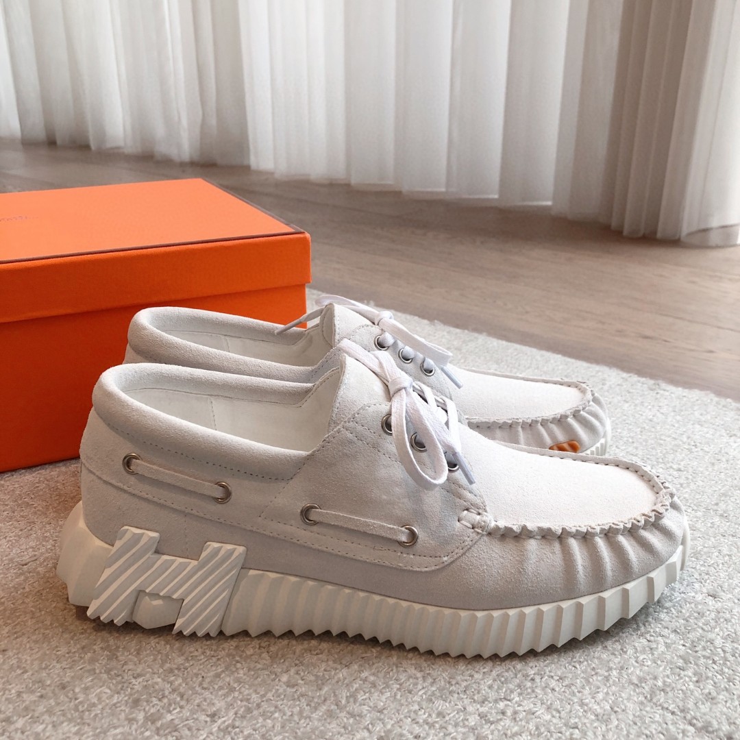 Hermès Ketch sneakers suede goatskin in all colors