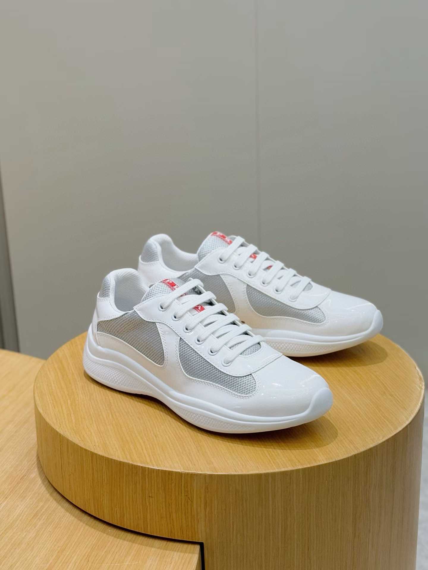 Prada America's Cup sneakers White