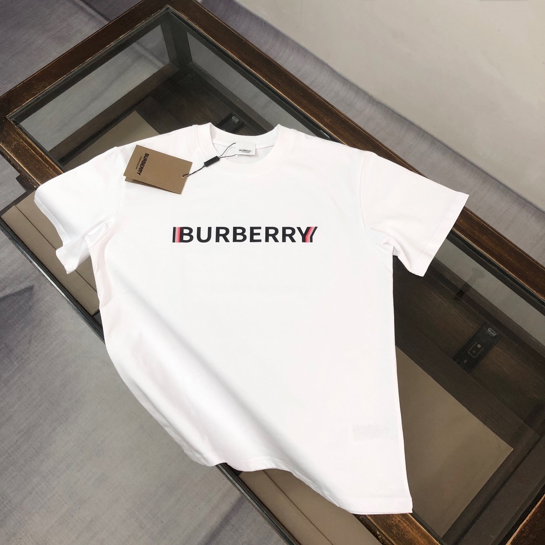 Burberry logo-print cotton T-shirt